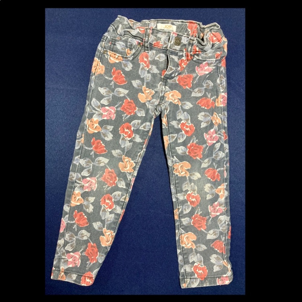Floral jean/leggings